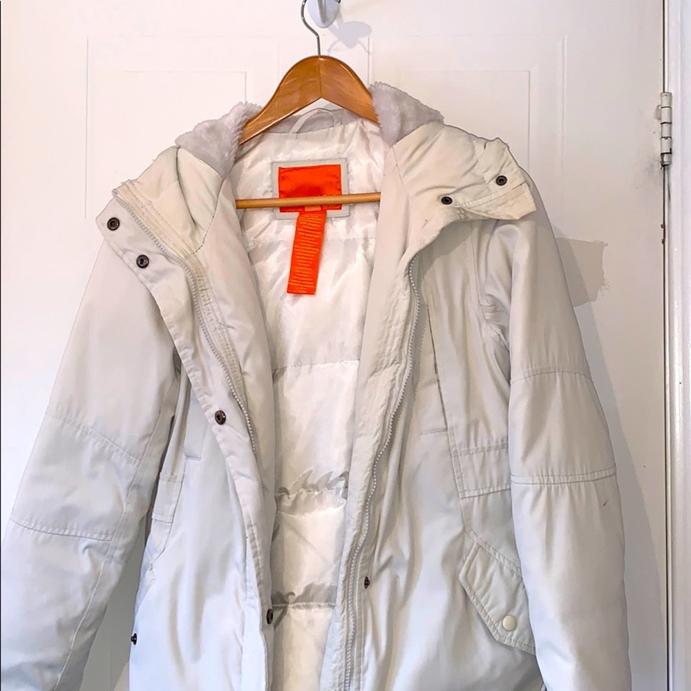 White Parka-style Winter Coat